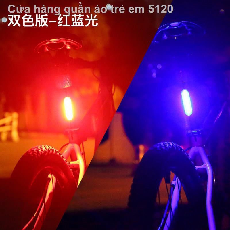 Đèn đuôi sạc xe đạp nhấp nháy cảnh báo USB đường dành cho leo núi Siêu sáng