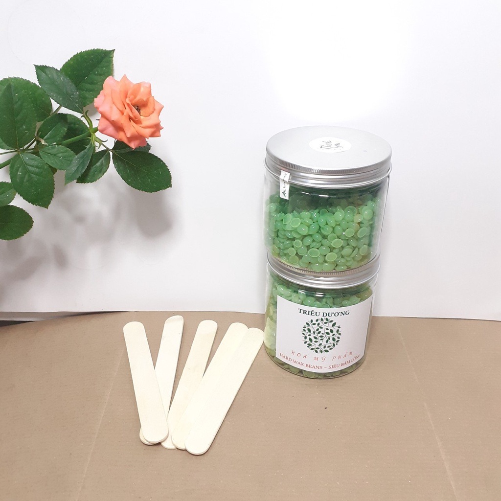 300g sáp wax lông TD hàng siêu bám - đóng hộp xịn xò, tặng kèm que lấy sáp