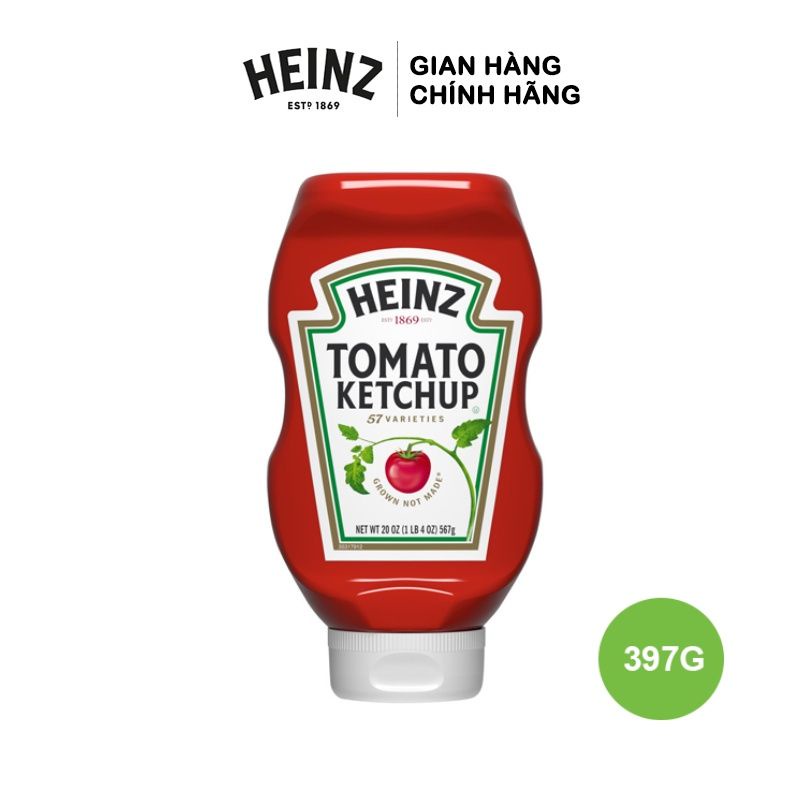 Tương cà chua úp ngược HEINZ 397g