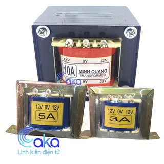 Biến áp đối xứng 1A 3A 5A 10A, Biến áp đôi 12V