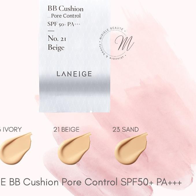 (Hàng Mới Về) Kem Bb Dạng Cushion Laneige Kiểm Soát Dầu Spf50 + Pa + + +