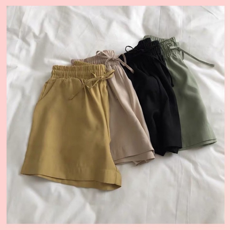 Quần đùi nữ ☀️ Quần sóoc nữ ☀️ màu pastel trẻ trung duyên dáng | BigBuy360 - bigbuy360.vn