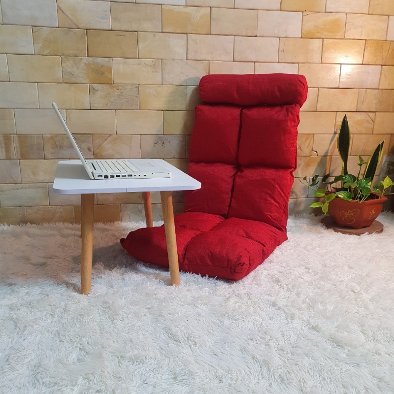 Ghế Bệt Tựa Lưng Tatami 3ii Home Màu Đỏ Đa Năng Điều Chỉnh Đa Góc Nhẹ Nhàng Êm Ái Ghế Rộng Ngồi Thoải Mái
