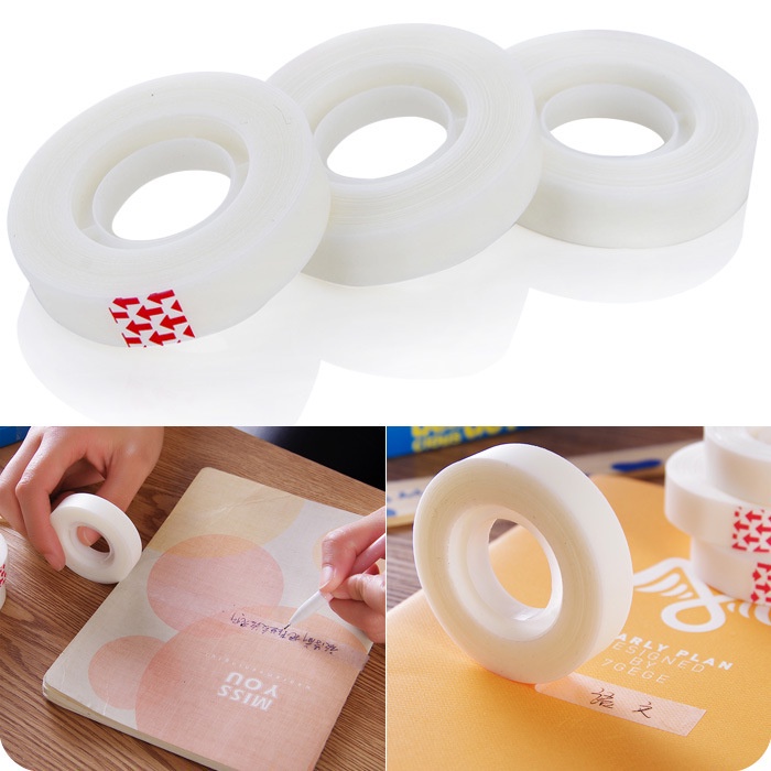 Cuộn Băng Dính Vô Hình 25M×1.8CM/1.2CM