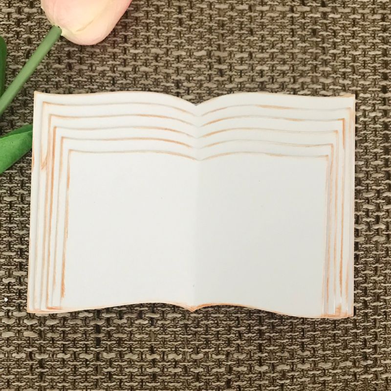 Khuôn Cắt Giấy Làm Từ Kim Loại Hình Sách Vở Trang Trí Scrapbook