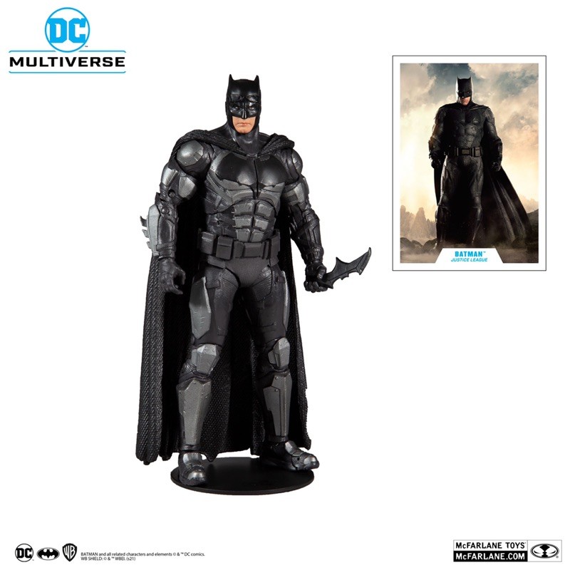 Mô hình nhân vật McFarlane DC Multiverse 7-inch Justice League Batman, Superman, Wonder Woman, Aquaman, Flash, Cyborg