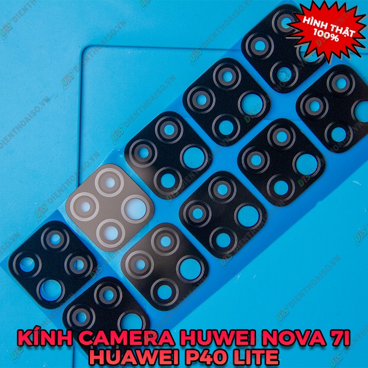 Kính camera huawei nova 7i /p40 lite có chụp camera