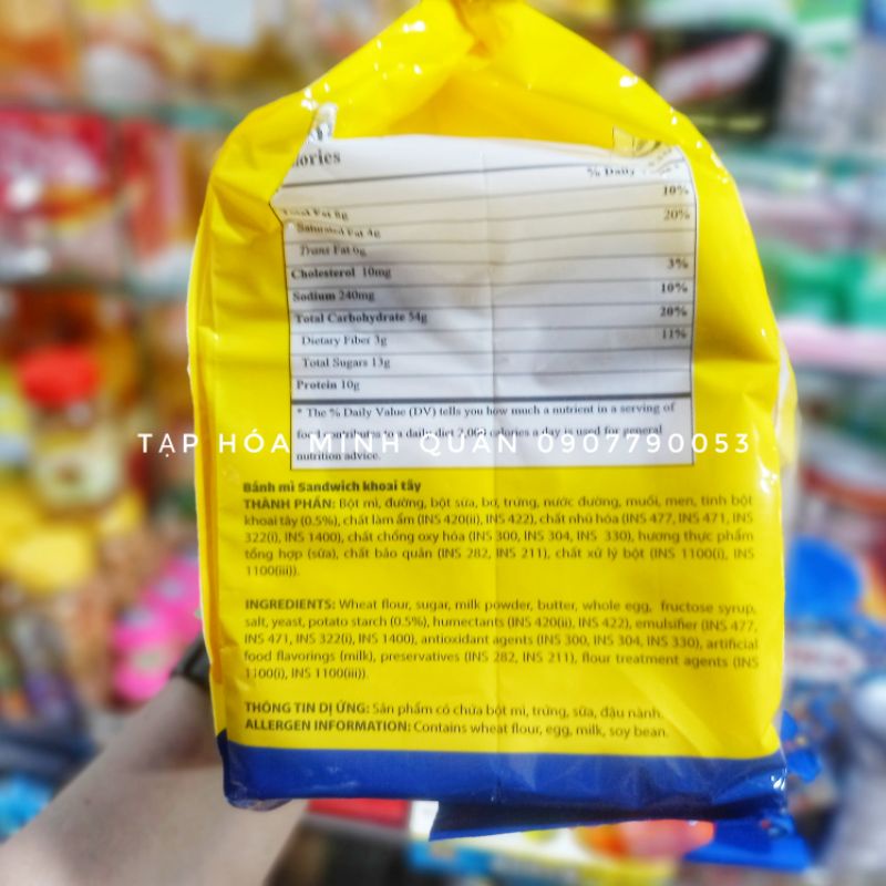 BÁNH MÌ SANDWICH KHOAI TÂY CỦA HÃNG RICHY 275G