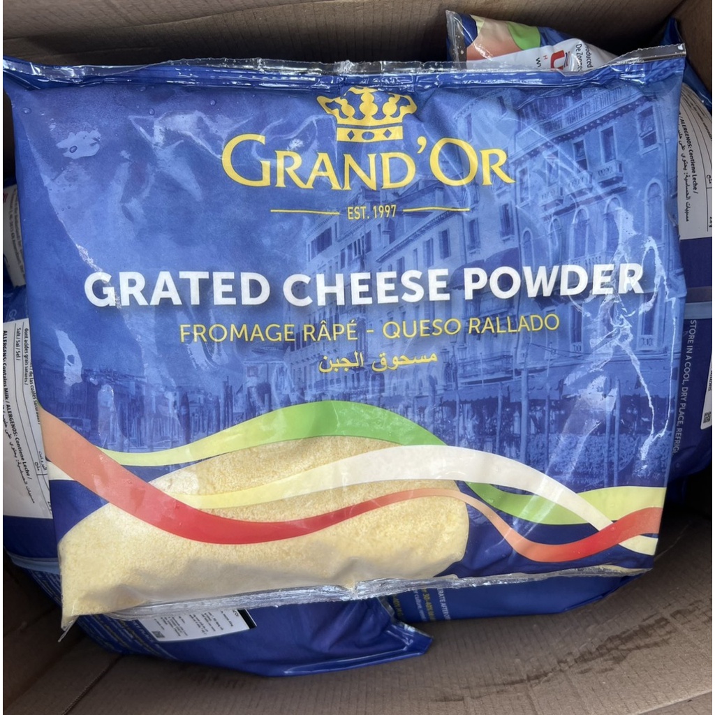 1KG Phô Mai Bột Parmesan GRAND OR - Cheese Powder Parmesan Grand or