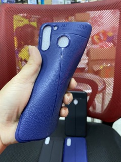 Ốp Samsung A21,A01 dẻo vân kiểu da thời trang