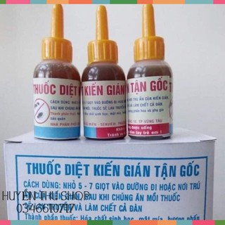 Combo 2 lọ thuốc diệt kiến diệt gián thần thánh
