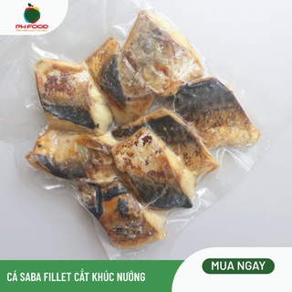 - cá thu nhật fillet cắt khúc nướng - 1kg 2 túi hút chân không
