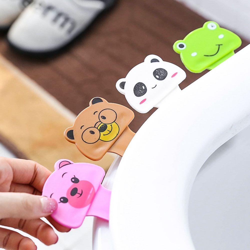 Dụng Cụ Nâng Bệ Ngồi Toilet Bằng Nhựa Tự Dính Hình Động Vật