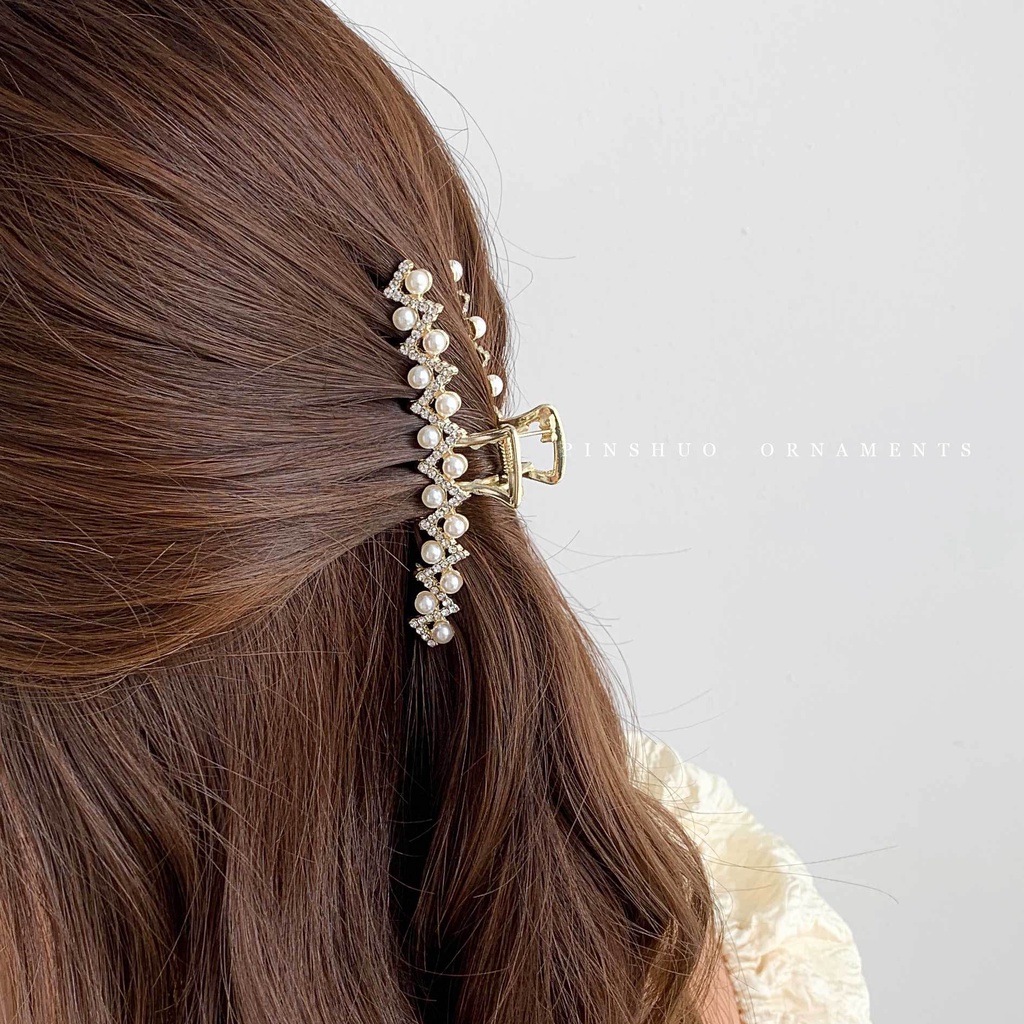 Kẹp Tóc Kim Loại Thời Trang Cho Nữ