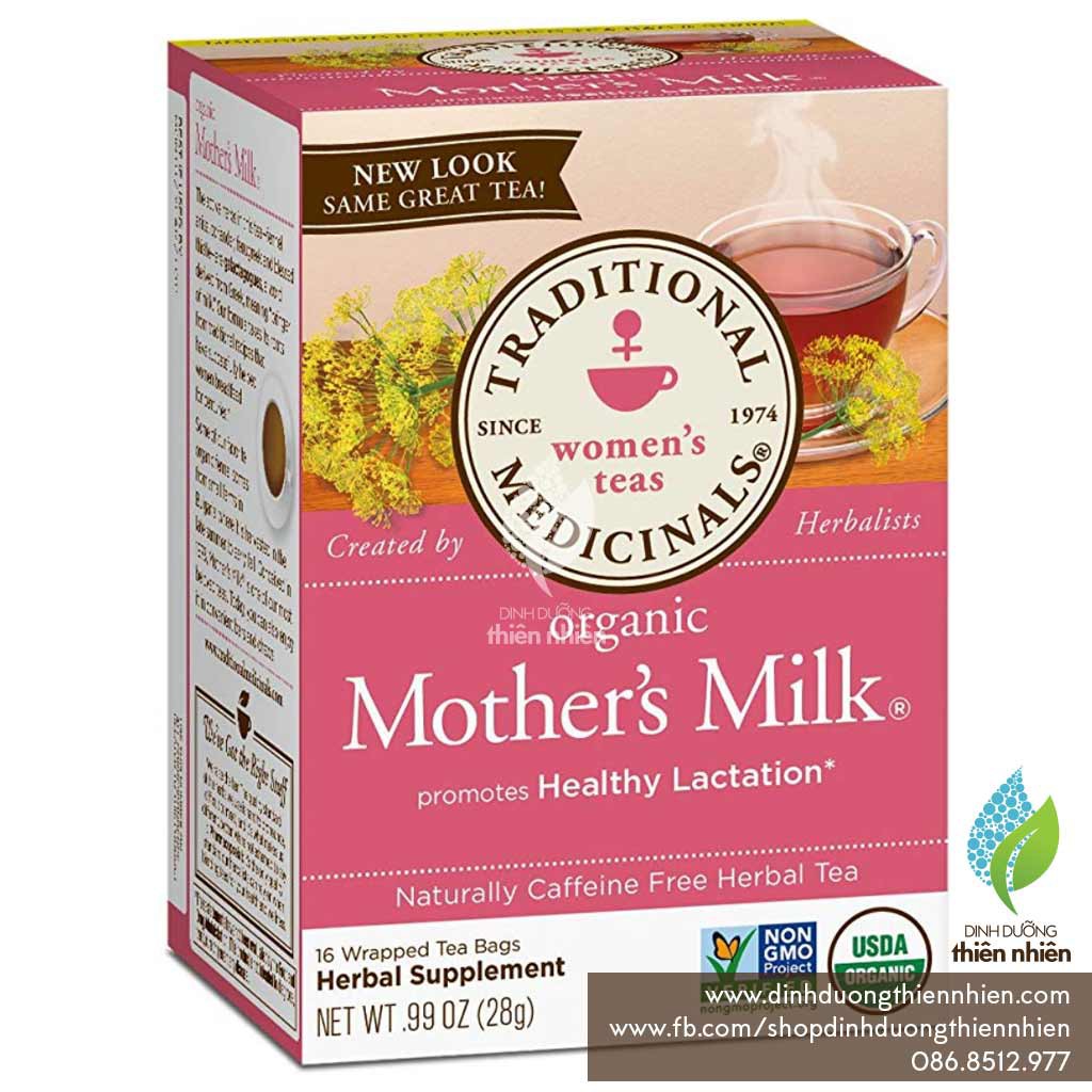 Trà Hữu Cơ Traditional Medicinals, Organic Mother's Milk Tea, Hộp Nguyên