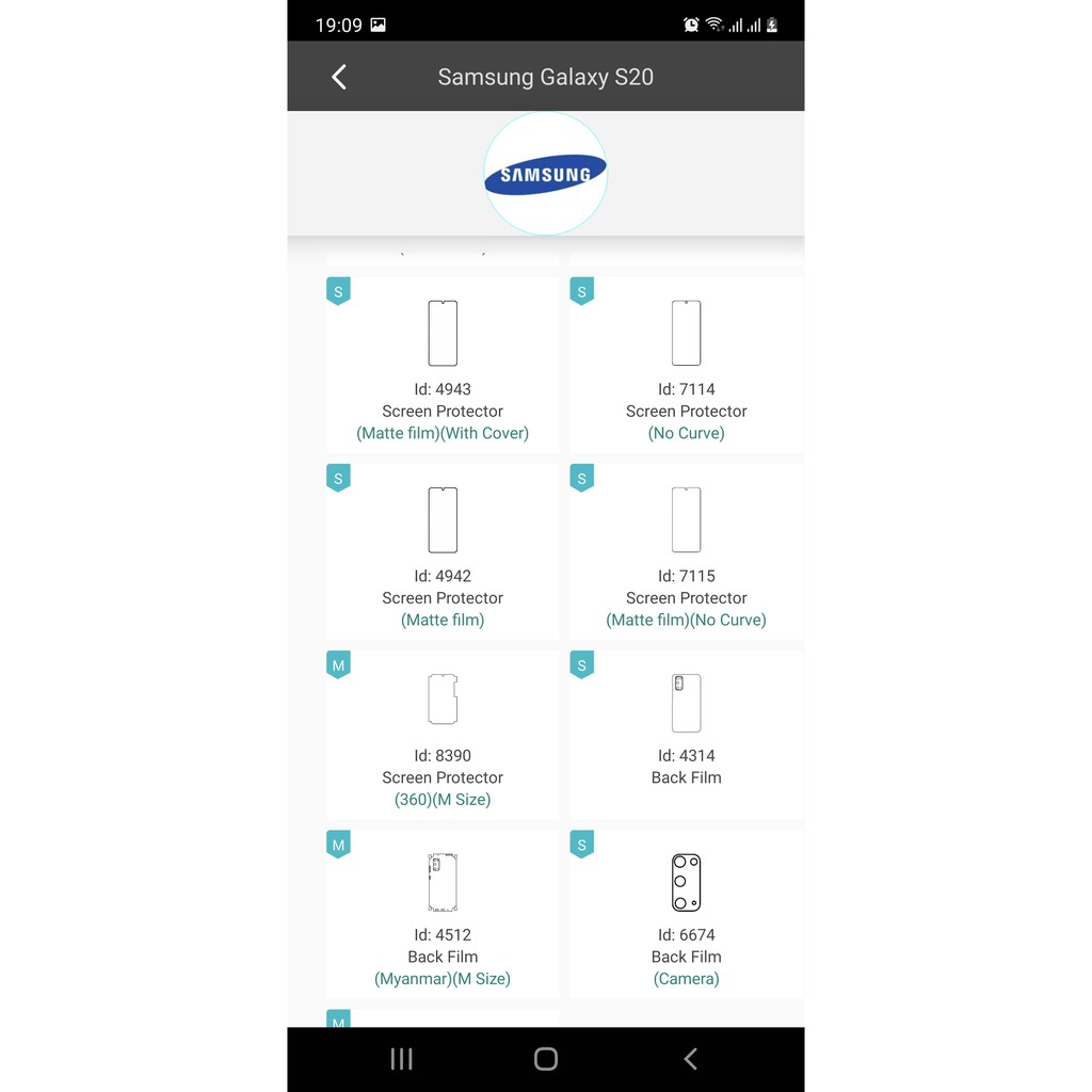 Miếng dán PPF Rockspace cao cấp Samsung S20 / S20 Plus / S20 Ultra / S20 FE màn hình, mặt lưng