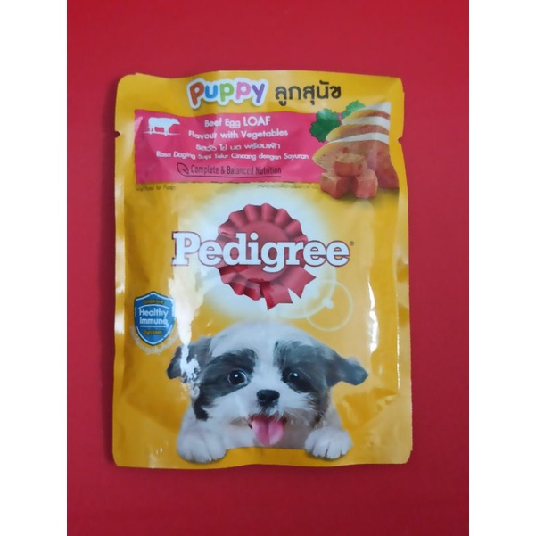 Pate Pedigree cho chó thức ăn cho chó đầy đủ dinh dưỡng gói 80g
