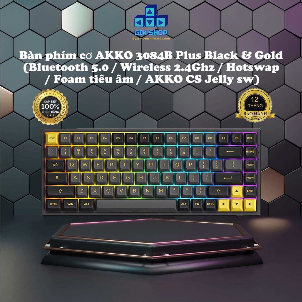 Mua Bàn phím cơ AKKO 3084B Plus giá rẻ nhất | TecKi.Vn