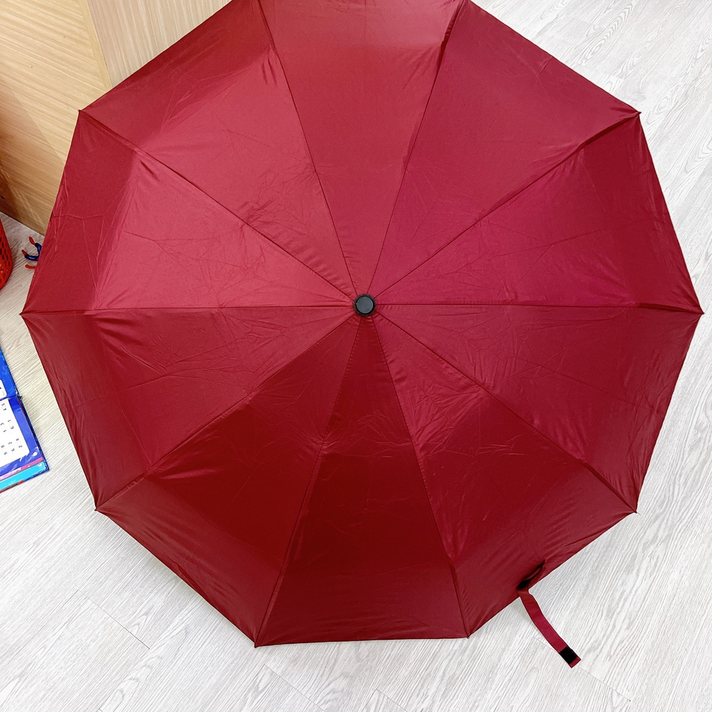 Ô Dù 10 Nan Tự Động Gấp Gọn Đóng Mở 2 Chiều Chống Tia UV- Dù Bấm Vải Dù Cao Cấp Hàng Xuất Khấu