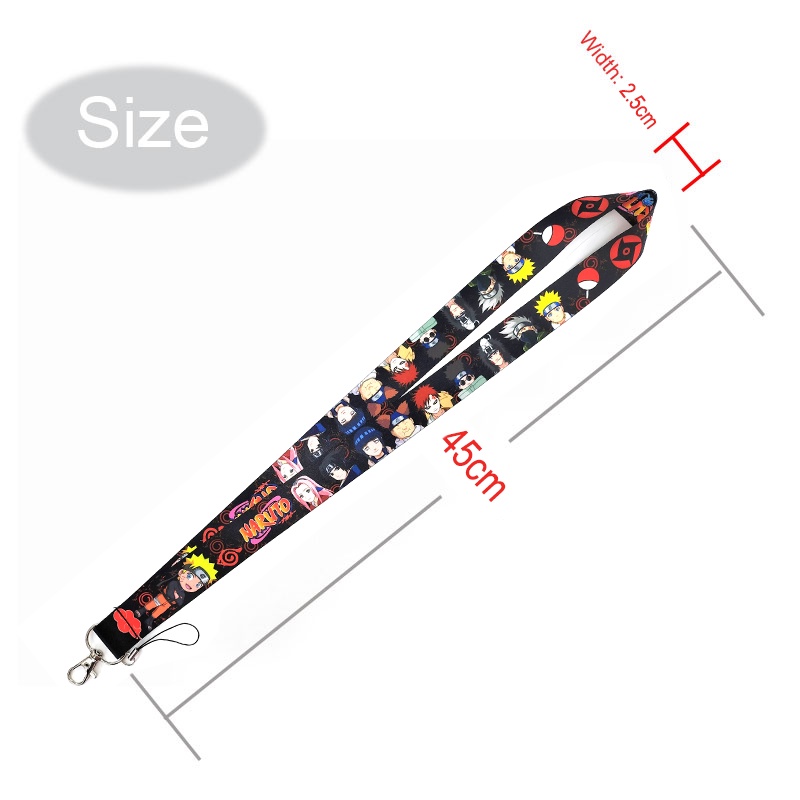 Dây Đeo Thẻ ID/Móc Khóa/Điện Thoại/Thẻ ID In Hình Anime Jujutsu Kaisen