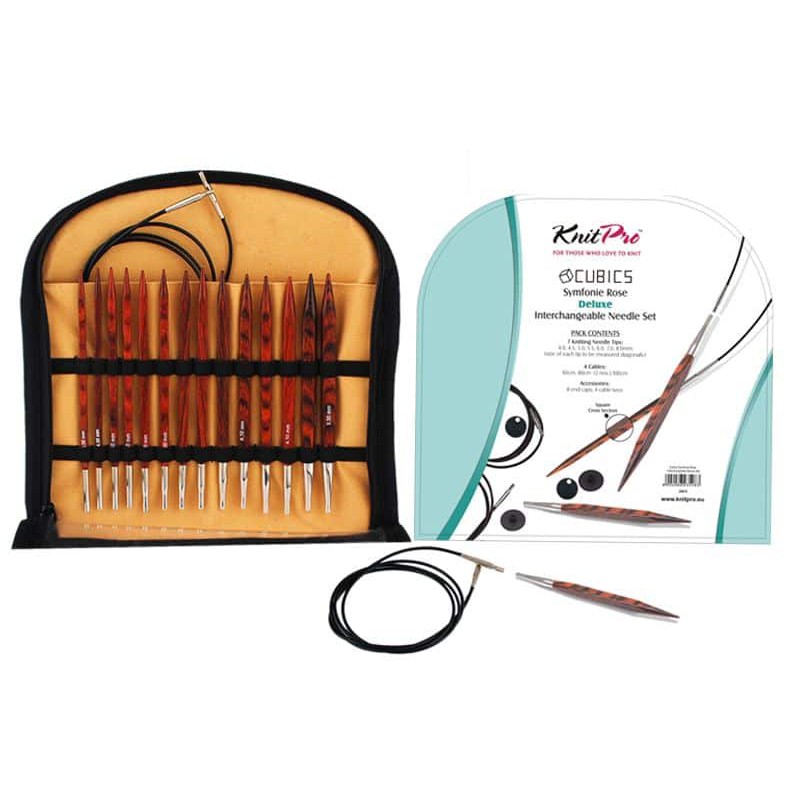 Set kim đan - Knitpro Symfonie Cubics