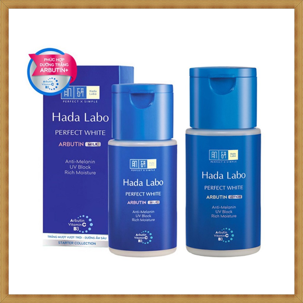 Dung dịch dưỡng trắng Hada labo Perfect White Arbutin Lotion - 100ml