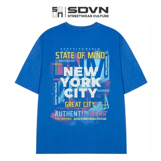 Áo thun unisex nam nữ form rộng sdvn state of mind