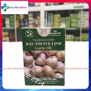 Dầu tỏi Tuệ Linh - Tăng sức đề kháng - Garlic oil