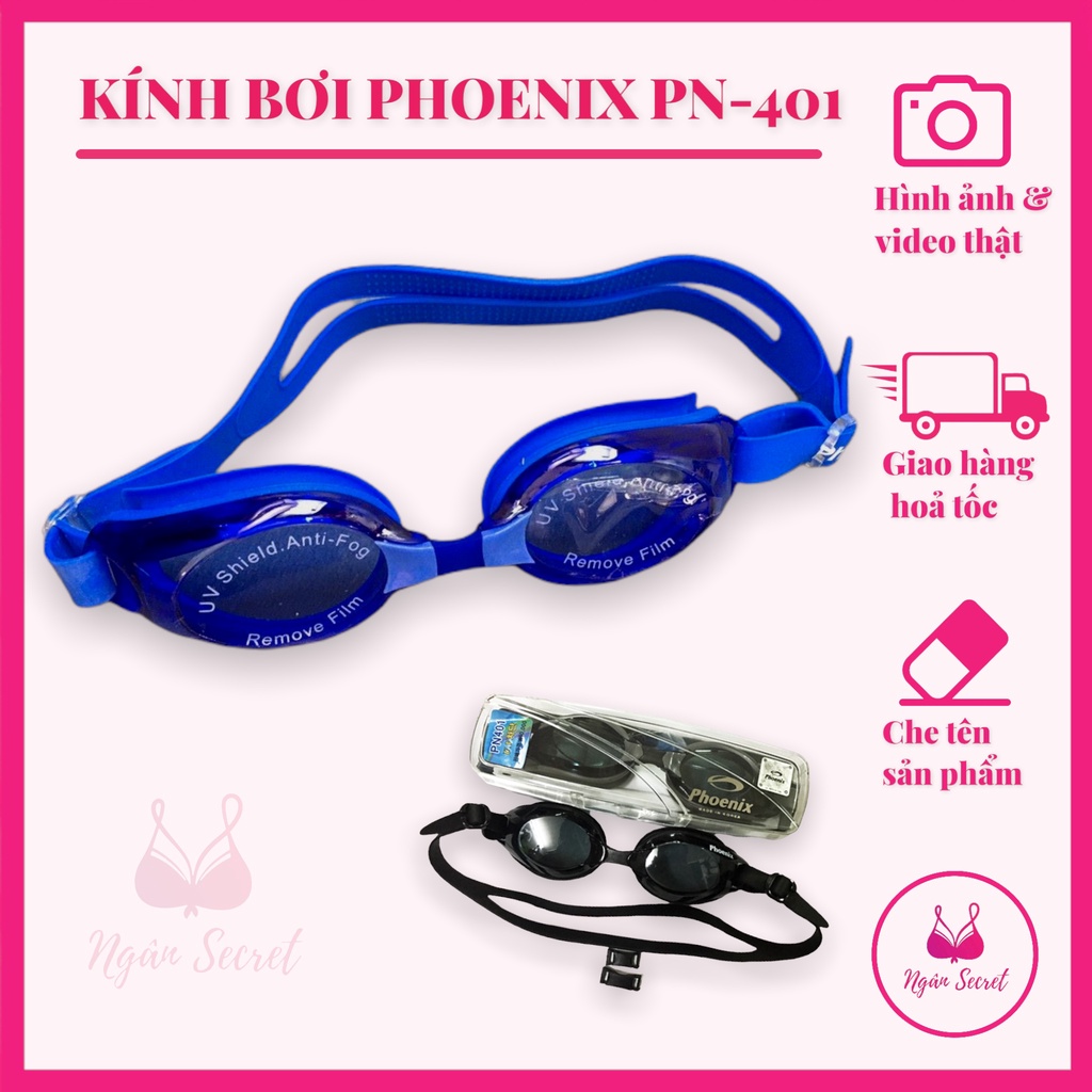 Kính Bơi Hàn Quốc Phoenix ( LOẠI XIN ) + Có Hộp Đựng