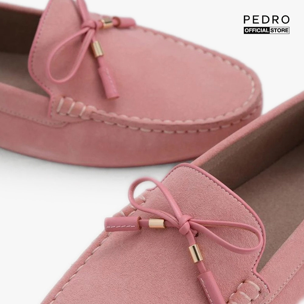 PEDRO - Giày đế bệt nữ phối nơ Leather Bow PW1-65980019-60