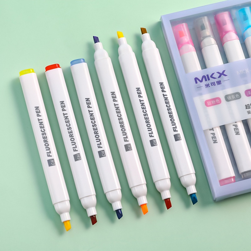 Hộp bút dạ tiện dụng có 2 đầu 12 màu - UniLabel