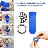 Nắp cống ngăn mùi, côn trùng chất silicon