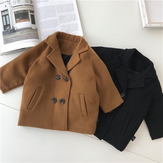 ÁO KHOÁC DẠ 2 LỚP 3 MÀU CHO BÉ