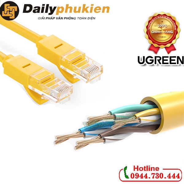 Dây mạng Cat5 dài 10m Ugreen 30642 dailyphukien