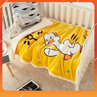 Chăn tuyết NỈ NHUNG 1 LỚP SIÊU MỊN 2 MẶT  1mx1m4