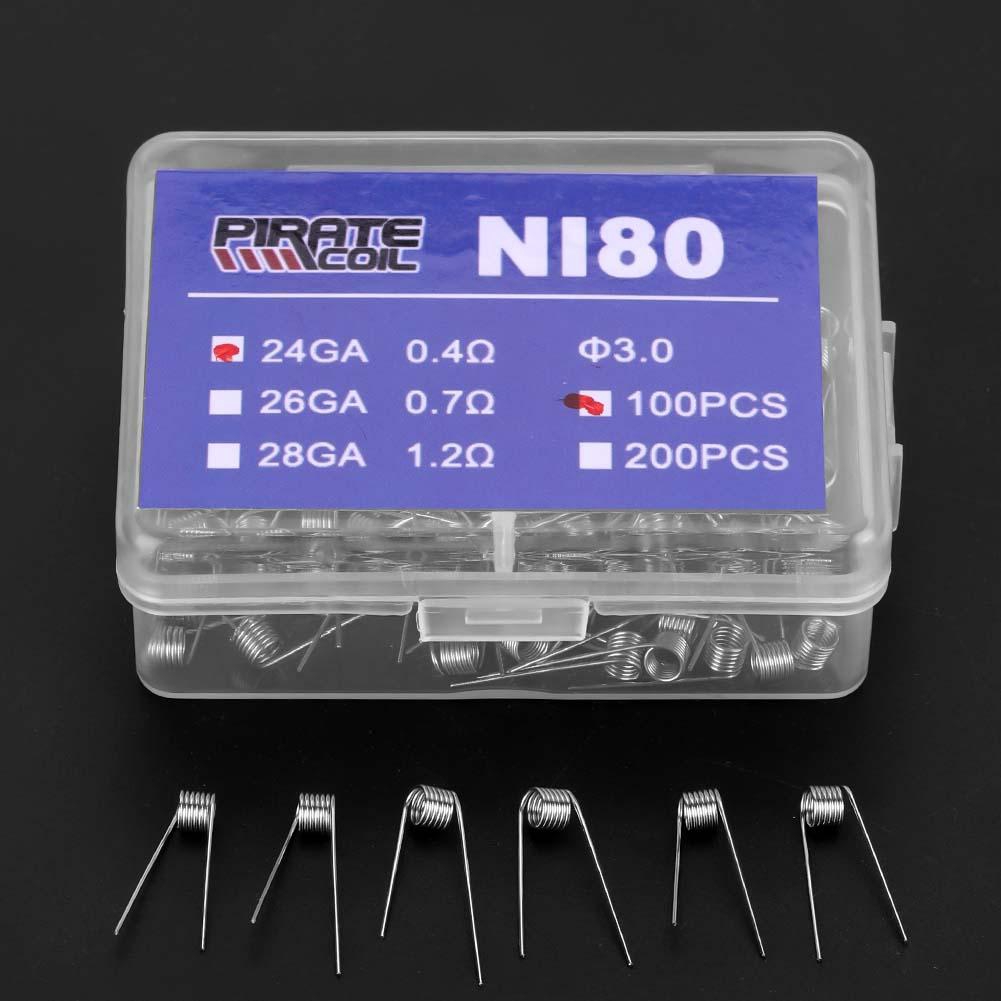 Hộp 100 Cuộn Dây Chịu Nhiệt A1 Ni80 Nichrome Cho Máy Làm Nóng