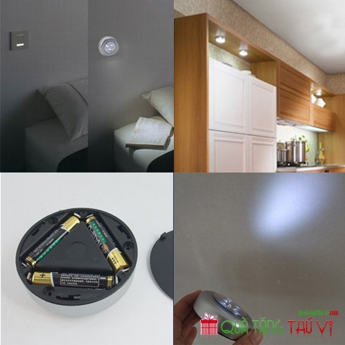 Combo 3 đèn led dán tường siêu sáng