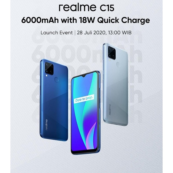 Điện thoại Realme C15 4G/64GB máy chính hãng