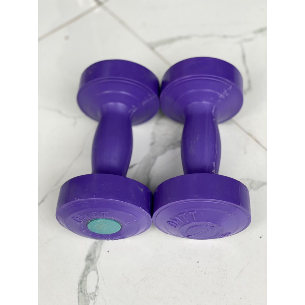 Tạ nhựa cao su cao cấp 1kg, 2kg, 3kg baoyen1010 RẺ NHẤT, tạ tay tập gym yoga mẫu 2022