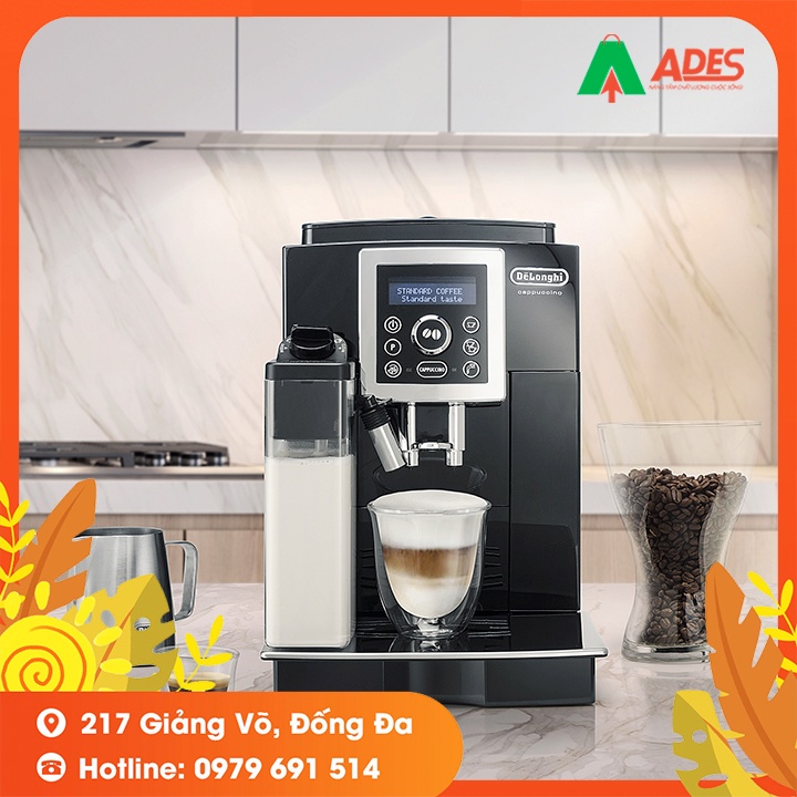 Máy Pha Cà Phê Delonghi ECAM23.460.B - BẢo Hành Chính Hãng 12 Tháng