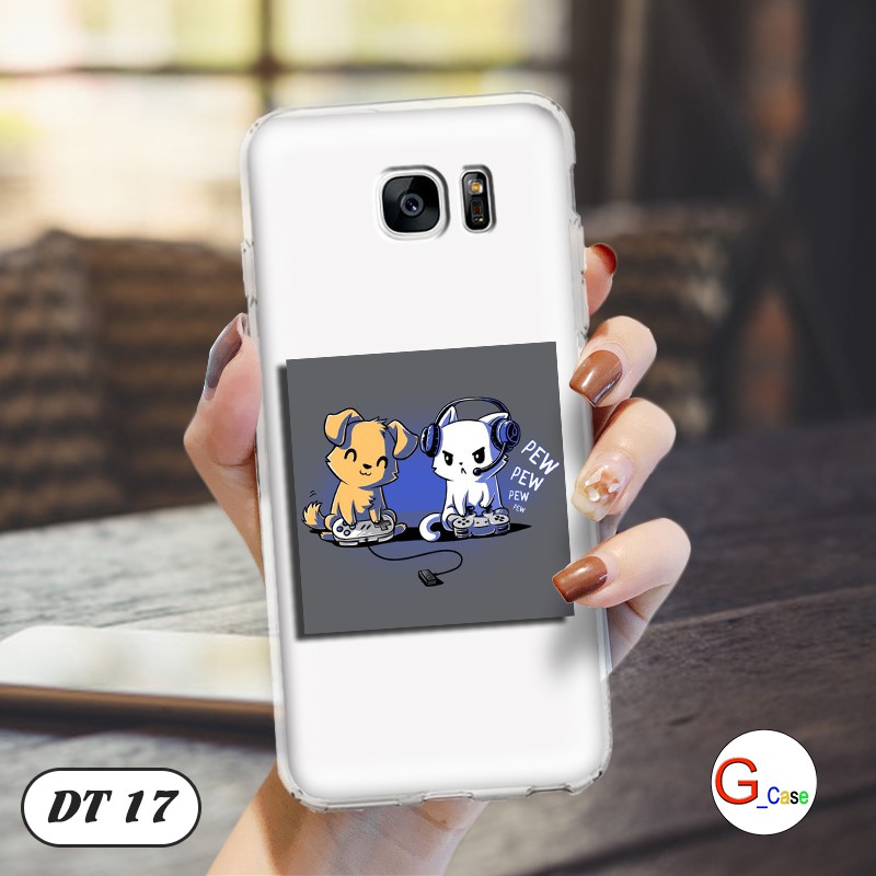 Ốp lưng SAMSUNG GALAXY S7/ S7 EDGE dẻo trong in hình