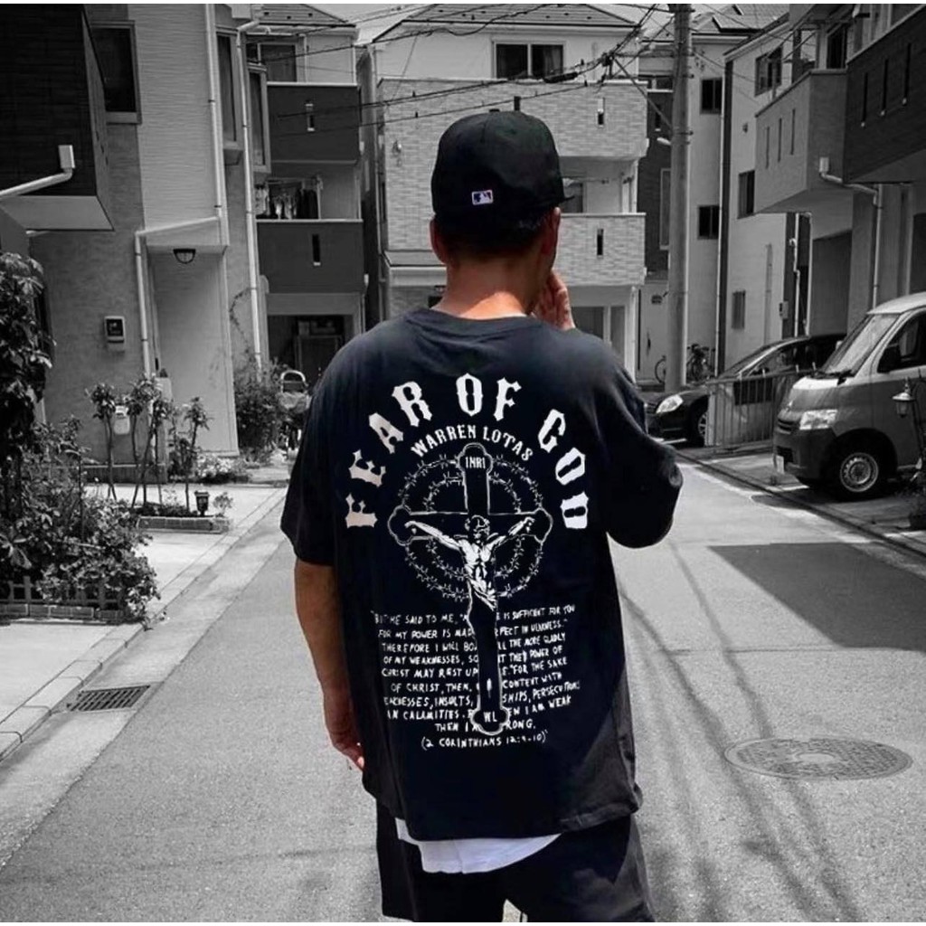 Áo thun FEAR OF GOD (ảnh chụp thật)
