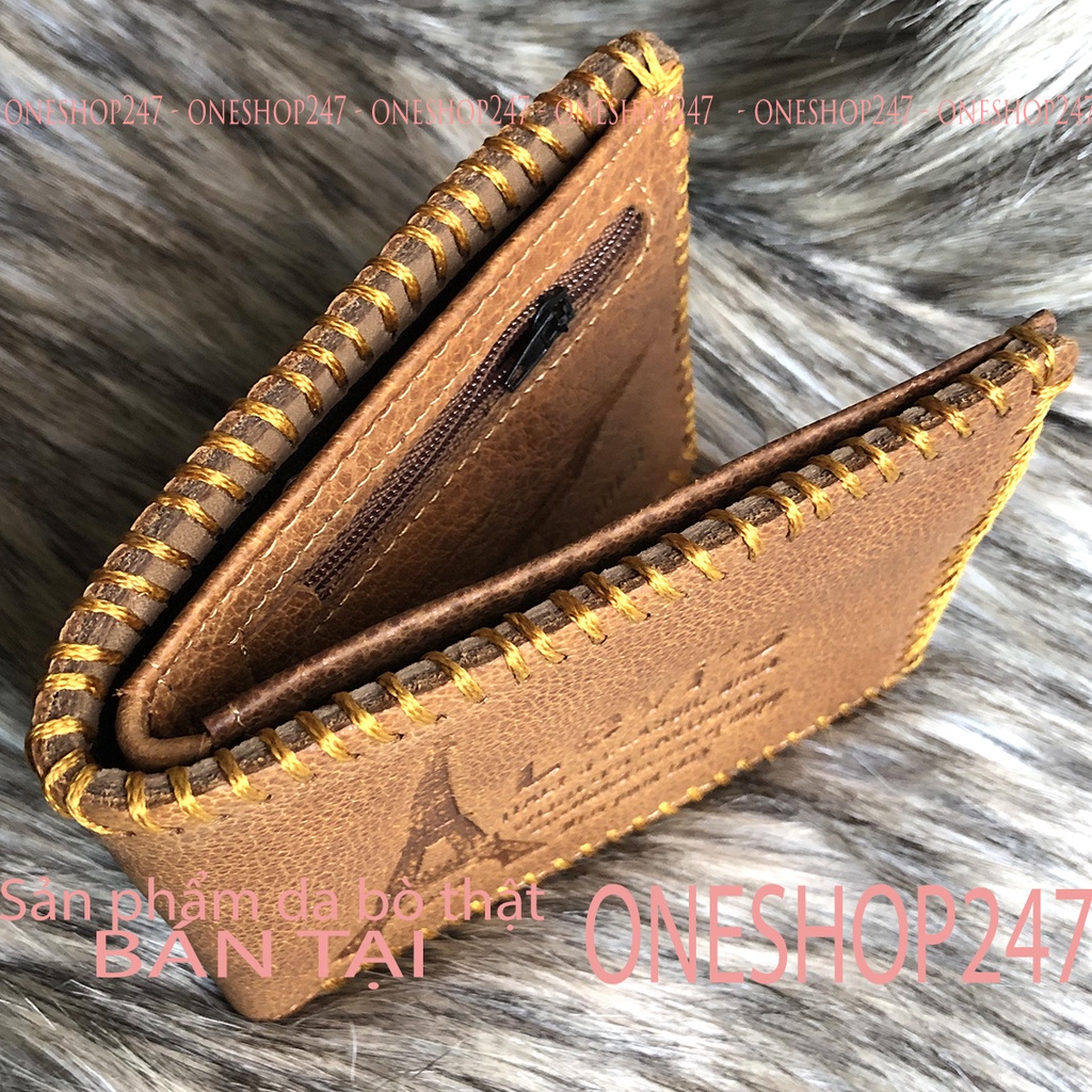 Bóp nam, ví nam, ví da bò thật 100%, chuẩn đẹp xịn xò A172V