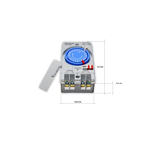 Công tắc hẹn giờ (Timer) cơ 24h National TB118, Panasonic TB118N, TB118K, TB388