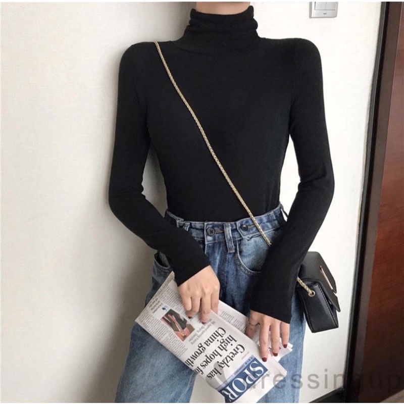 áo giữ nhiệt cổ lọ