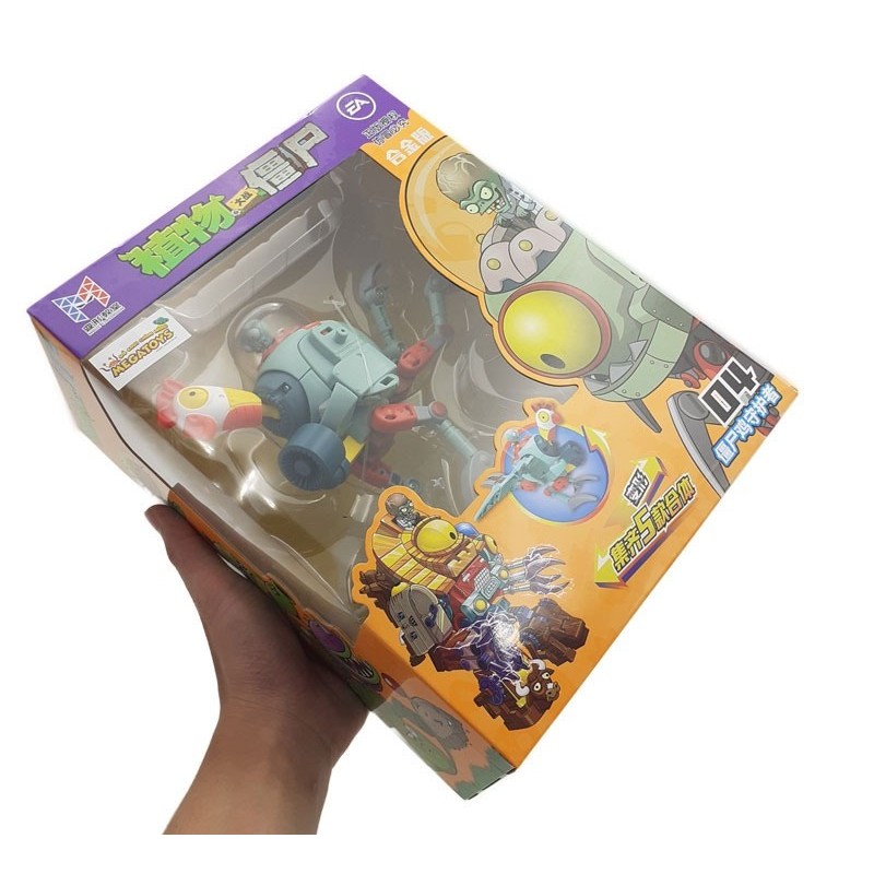 Đồ chơi sưu tầm Plants vs Zombies 1 - Zombot Tomorrow-tron