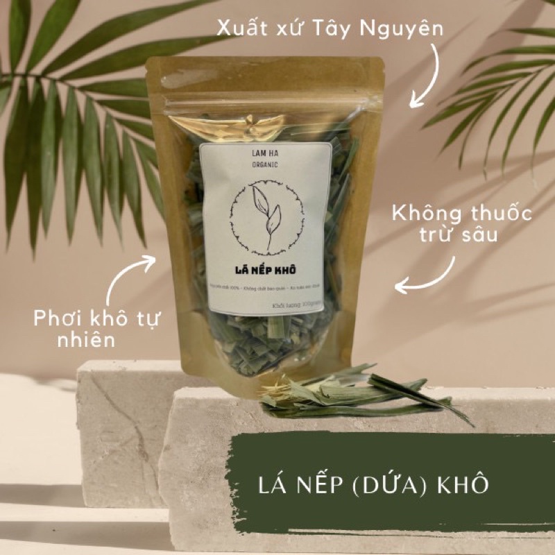 LÁ NẾP,LÁ DỨA THƠM (KHÔ) 100GRAM