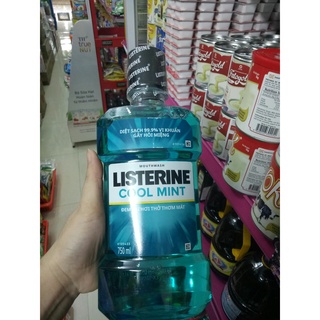 NƯỚC SÚC MIỆNG LISTERINE CHAI 750ML