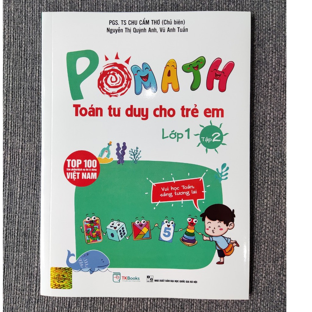 Sách - Pomath Toán Tư Duy Cho Trẻ Em Lớp 1 (Combo/Lẻ)