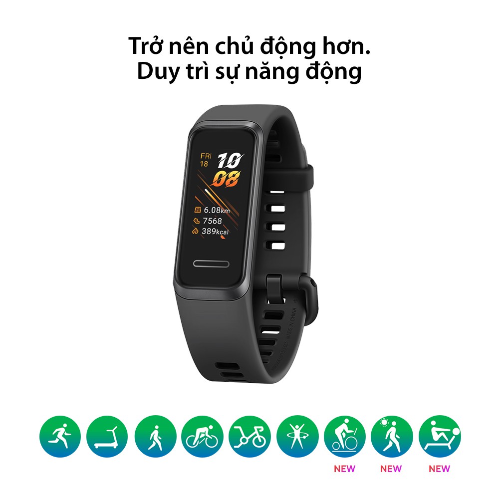 Vòng đeo tay thông minh Huawei Band 4